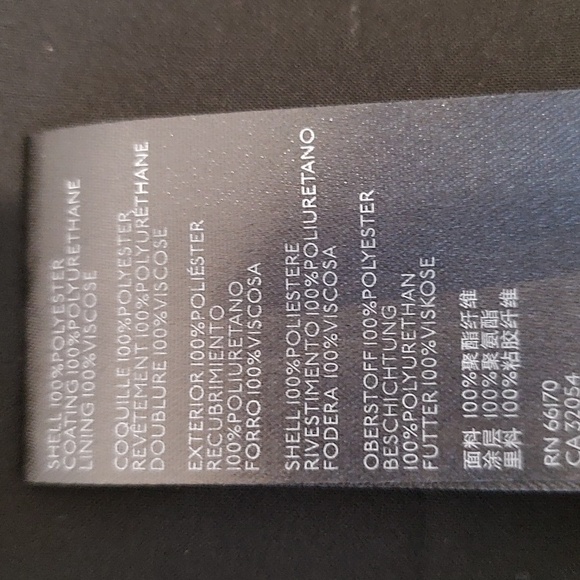 Free People Black Zipper Front Vegan Faux Leather Mini Skirt Pockets 12 / 10 EUC - Picture 7 of 7